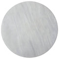 Salerno White Round Chopping and Serving Board