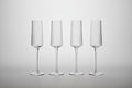 Eldon Set of Four Ribbed Champagne Glasses