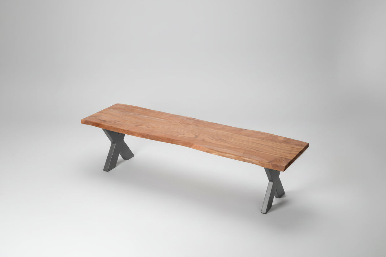 Live Edge Collection Bench