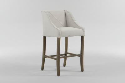 Epsom Grey Bar Stool