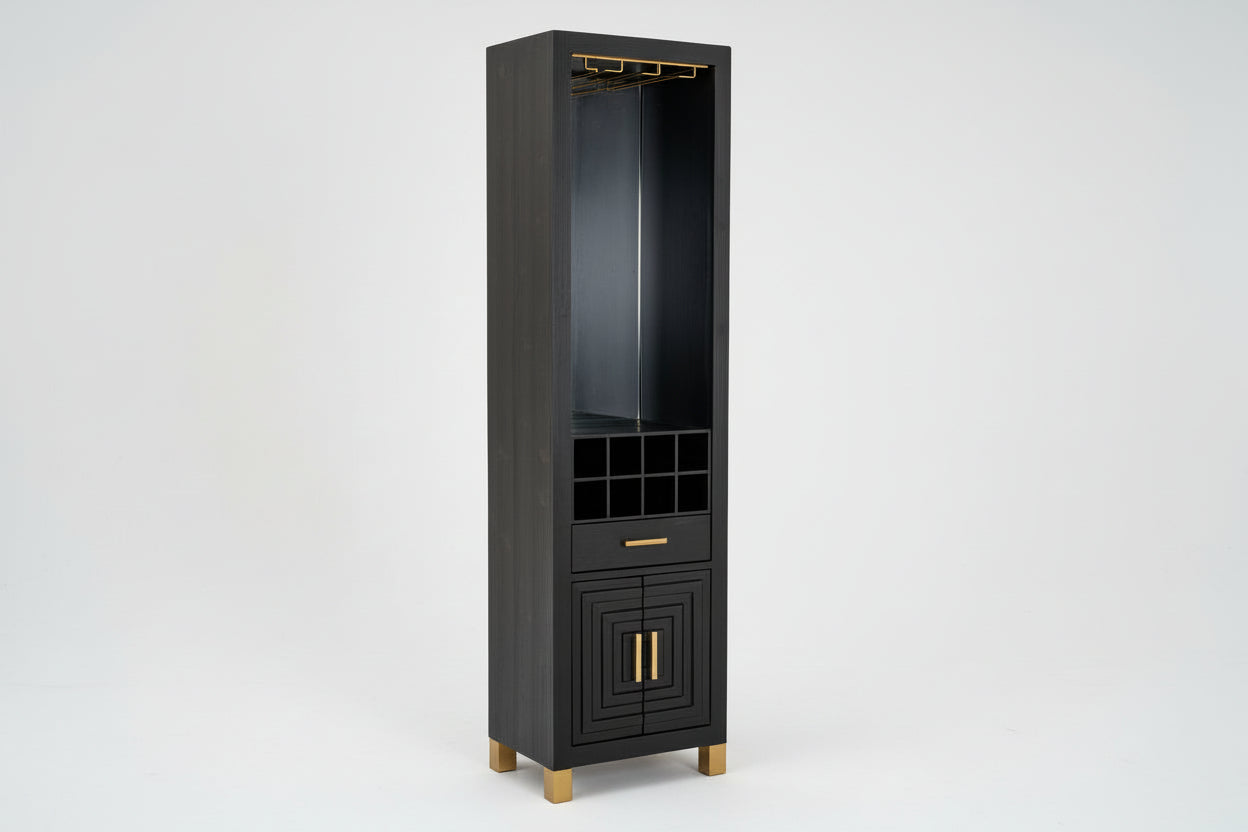 Lennox Black Drinks Unit