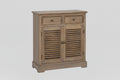 Delphine Collection 2 Drawer 2 Door Chest