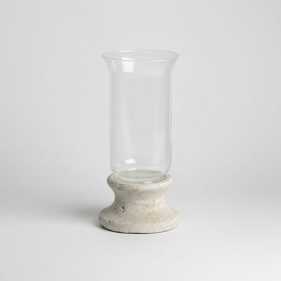 Stone Based Hurricane Lantern